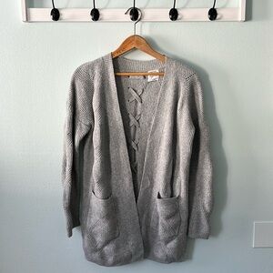 Gray Cardigan
